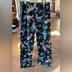 Jurassic world dinosaur fleece pajama pants